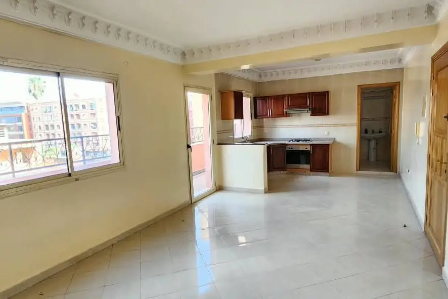 Appartement 1 chambre avec terrasse traversante — Guéliz, Marrakech