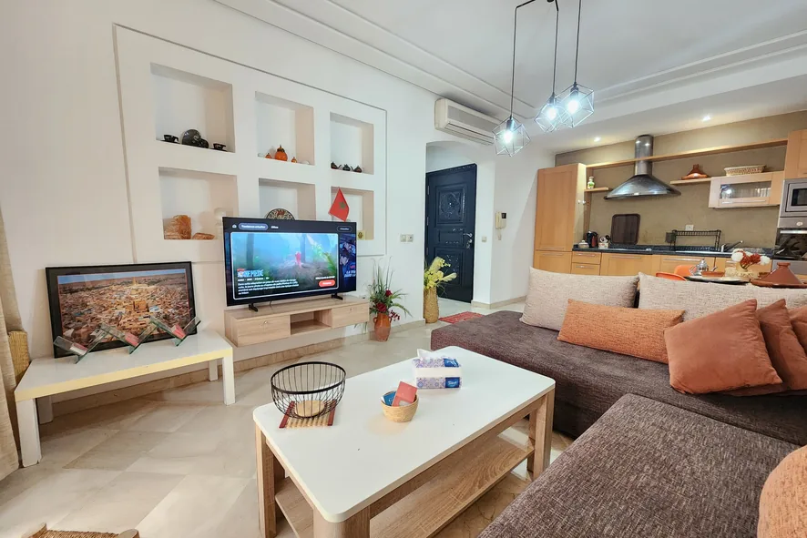 Appartement 1 chambre — face à la gare — Guéliz, Marrakech