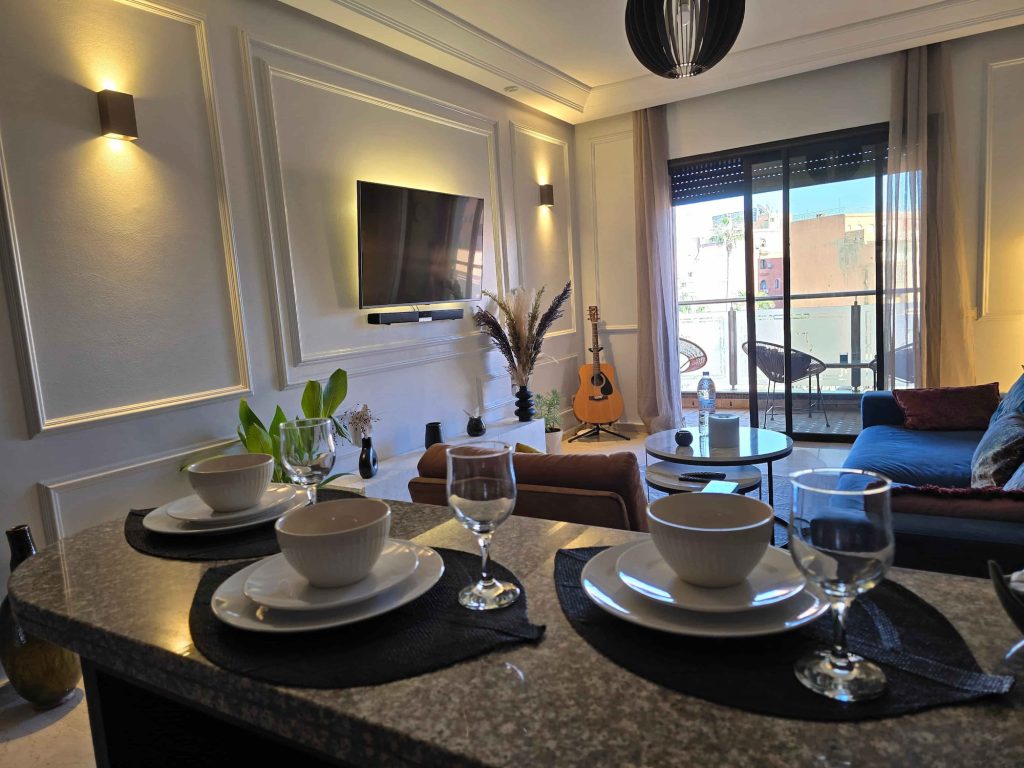 Magnifique Appartement — Sublime vue Carré Éden — Guéliz, Marrakech